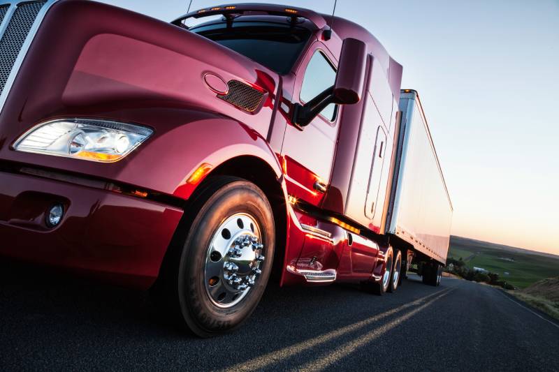 Har-G Transport truck and trailer